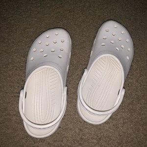 White Crocs